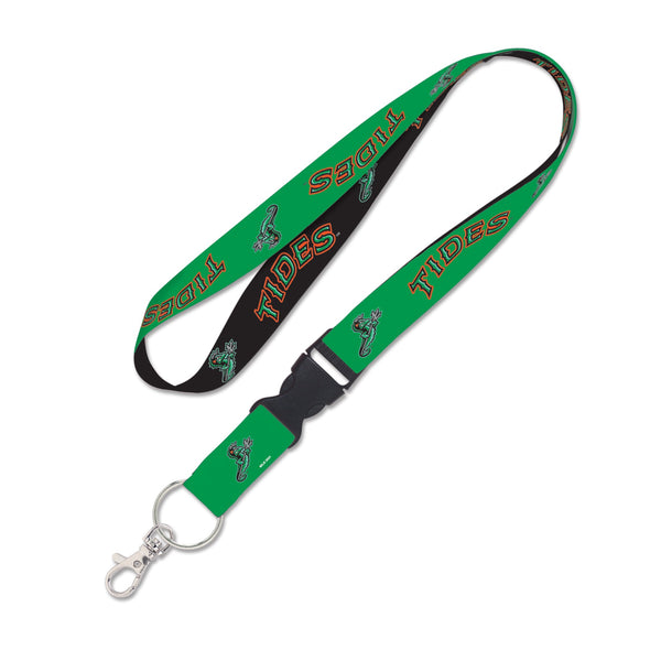 Norfolk Tides Black and Green Lanyard