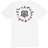 25TH ANNIVERSARY ALL LOGOS T, SACRAMENTO RIVER CATS