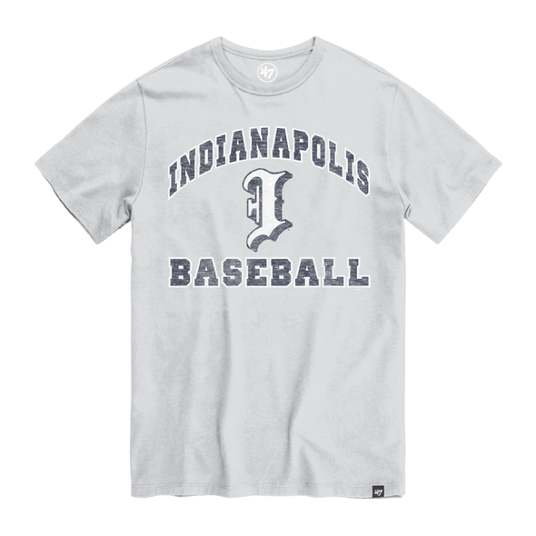 Indianapolis Indians '47 Adult Grey Pathway Franklin Tee