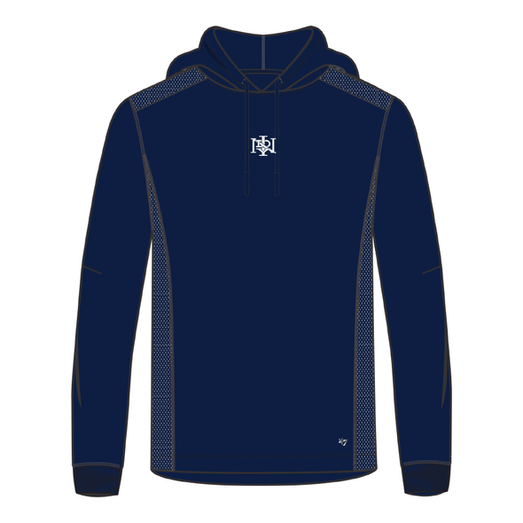 Indianapolis Indians '47 Adult Navy Imprint Forward Hood