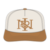 Indianapolis Indians '47 Adult Camel/Natural Home Hitch Adjustable Snapback Cap
