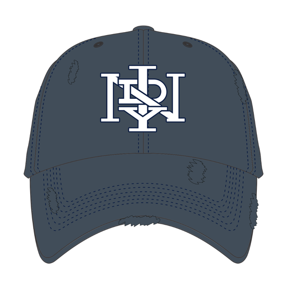 Indianapolis Indians '47 Adult Navy Home Weathered Clean Up Adjustable Cap