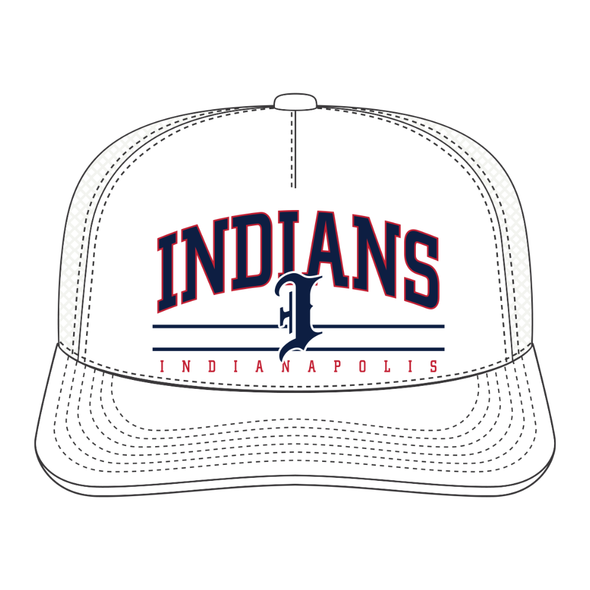 Indianapolis Indians '47 Adult Brrr Roscoe Mesh Hitch Adjustable Snapback Cap