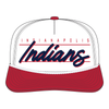 Indianapolis Indians '47 Adult White/Red Condor Hitch Adjustable Snapback Cap