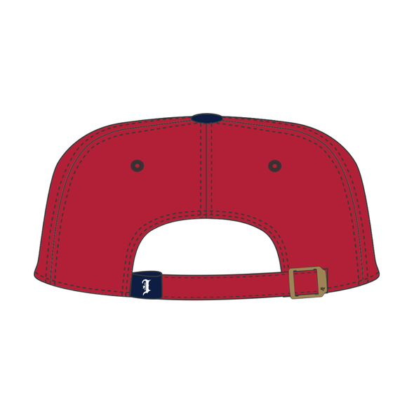 Indianapolis Indians '47 Youth Red/Navy Batting Practice Clean Up Adjustable Cap