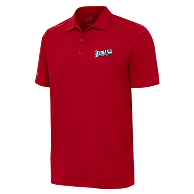 Indianapolis Indians Adult Red Wordmark Tribute Polo
