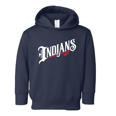 Indianapolis Indians Youth Navy Indians Wordmark Hoodie