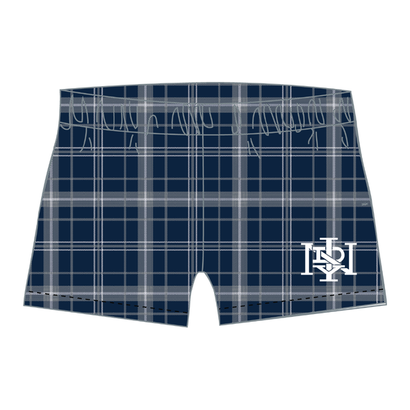 Indianapolis Indians Women's Concepts Sport Navy/Grey INDY Flannel Pajama Shorts