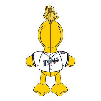 Indianapolis Indians FOCO 10" Plush Jersey Woodstock