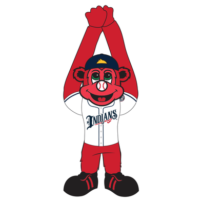 Indianapolis Indians FOCO 27" Rowdie Mascot Clinger
