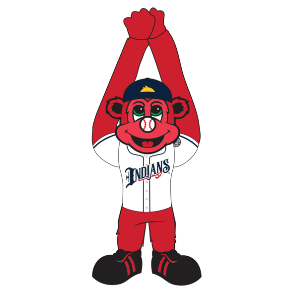 Indianapolis Indians FOCO 27" Rowdie Mascot Clinger