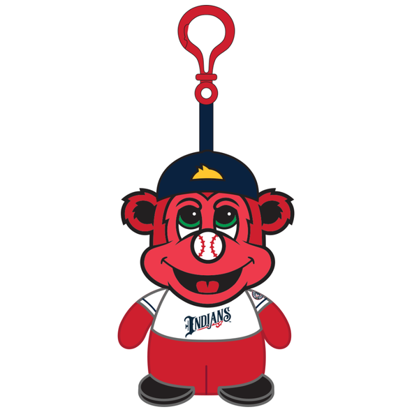 Indianapolis Indians FOCO 4" Plush Rowdie Teamie Beanie Keyring