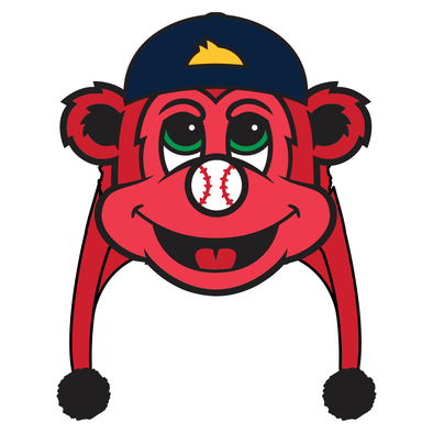 Indianapolis Indians FOCO 5" Rowdie Plush Hat