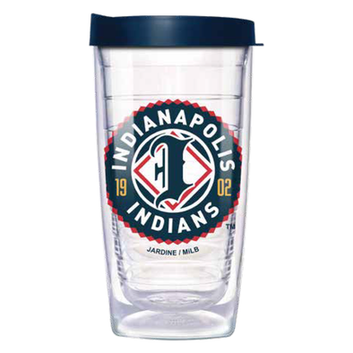Indianapolis Indians 16oz Primary Logo Tumbler