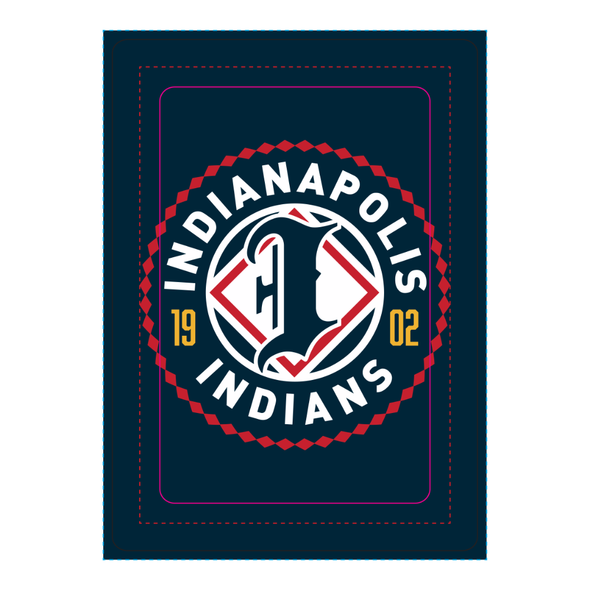 Indianapolis Indians Full Color Playing Cards