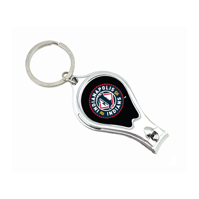 Indianapolis Indians Primary Logo Nail Clipper Keychain