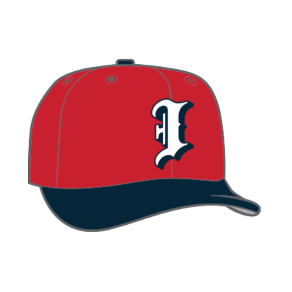 Indianapolis Indians Red Batting Practice New Era Authentic Official On-Field 59FIFTY Cap