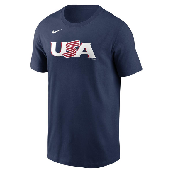 ポール・スキーンズ USA アメリカ NIKE WBC Tシャツ XL Team USA Adult 2026 NIKE Navy Paul Skenes World Baseball Classic