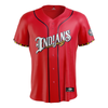 Indianapolis Indians Adult Customizable Red Alternate Authentic Jersey