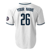 Indianapolis Indians Adult Customizable Home White Authentic Jersey