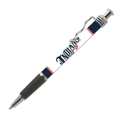 Indianapolis Indians White Wordmark Jazz Ink Pen