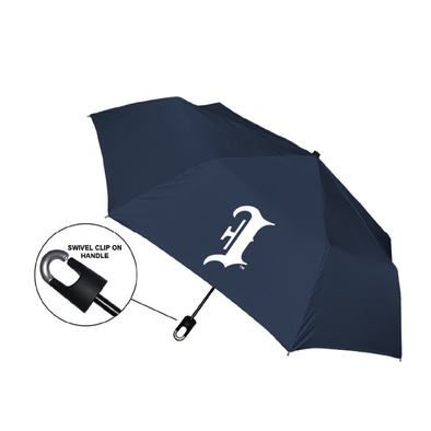 Indianapolis Indians Navy Road Storm Clip Umbrella