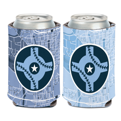 Indianapolis Indians WinCraft 16oz Circle City Street Map Can Cooler