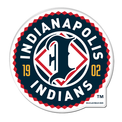 Indianapolis Indians WinCraft Acrylic Primary Logo Magnet