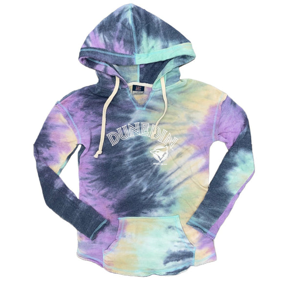 Dunedin Blue Jays Pastel Stripe Hoodie Pullover