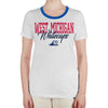 West Michigan Whitecaps New Era Ladies Ringer Tee