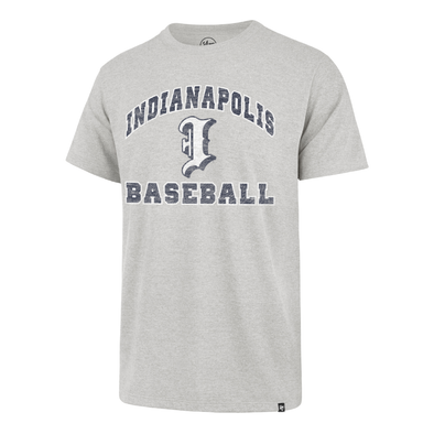 Indianapolis Indians '47 Adult Grey Pathway Franklin Tee