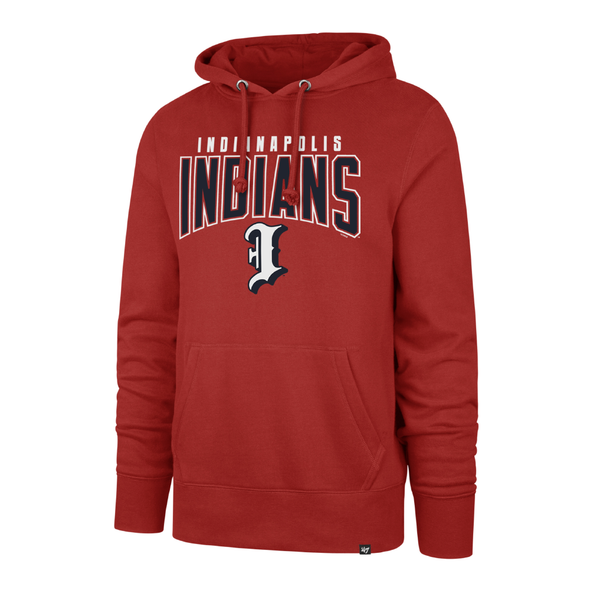Indianapolis Indians '47 Adult Red Team Arch Hood