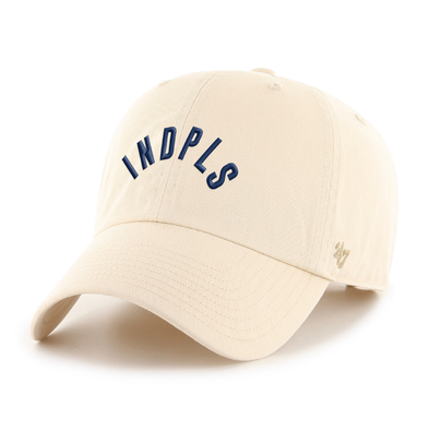 Indianapolis Indians '47 Adult Natural INDPLS Script Adjustable Clean Up Cap