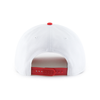 Indianapolis Indians '47 Adult White/Red Batting Practice Wave Hitch Adjustable Snapback Cap