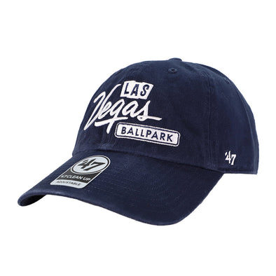 Las Vegas Aviators '47 Brand Las Vegas Ballpark Navy Clean Up Strapback Hat