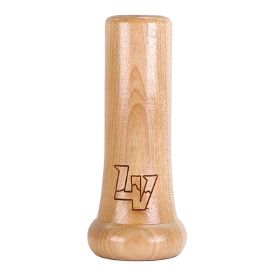 Las Vegas Aviators Dugout Mugs LV Outline Knob Shot Natural Wood Shot Glass