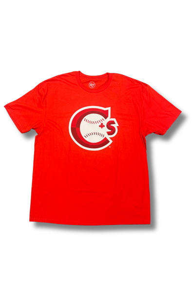 Canadians '47 Brand Red Logo T-Shirt