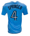 Nike George Springer #4 Player Name & Number Tee