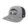 Las Vegas Aviators '47 Brand LVA Slate Charcoal/Black Trucker Snapback Hat