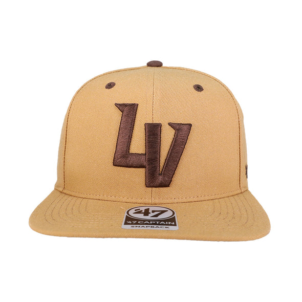 Las Vegas Aviators '47 Brand LV Tonal Ballpark Toffee Captain Snapback Hat