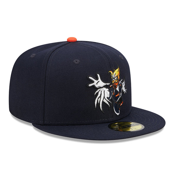 Kids' Las Vegas Aviators New Era Marvel's Defenders of the Diamond Navy 59FIFTY Fitted Hat