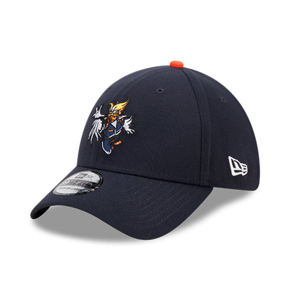 Las Vegas Aviators New Era Marvel's Defenders of the Diamond Navy 39THIRTY Stretch Fit Hat