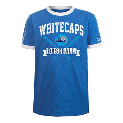 West Michigan Whitecaps New Era Youth Ringer Tee