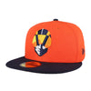 New Era On-Field ALT2 Aviator Orange/Navy 59FIFTY Fitted Hat