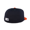 New Era On-Field Batting Practice Navy/Orange 59FIFTY Fitted Hat