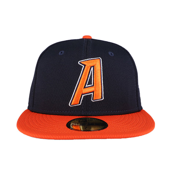 New Era On-Field Batting Practice Navy/Orange 59FIFTY Fitted Hat