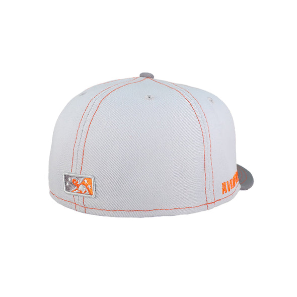 Las Vegas Aviators New Era LV Gray Pop 59FIFTY Fitted Hat