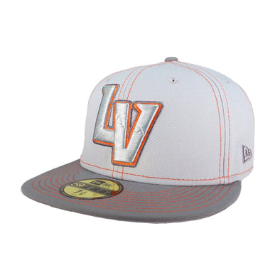 Las Vegas Aviators New Era LV Gray Pop 59FIFTY Fitted Hat