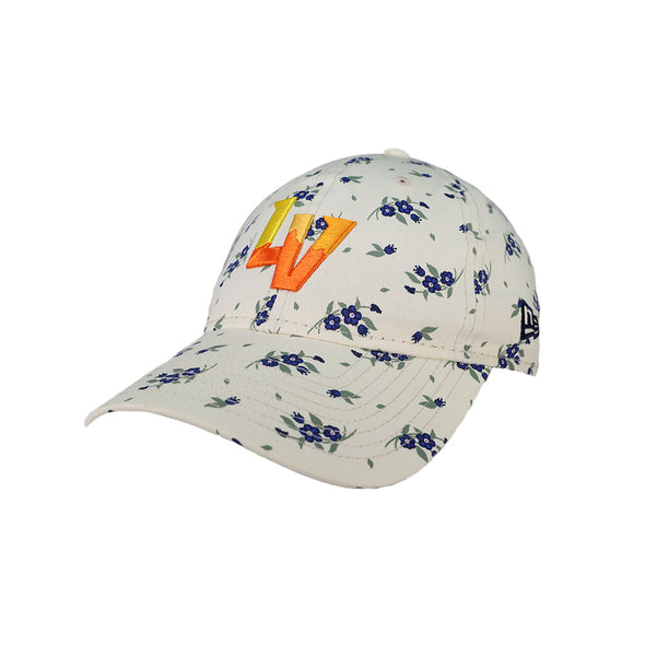 Women's Las Vegas Aviators New Era LV Bloom White 9TWENTY Strapback Hat