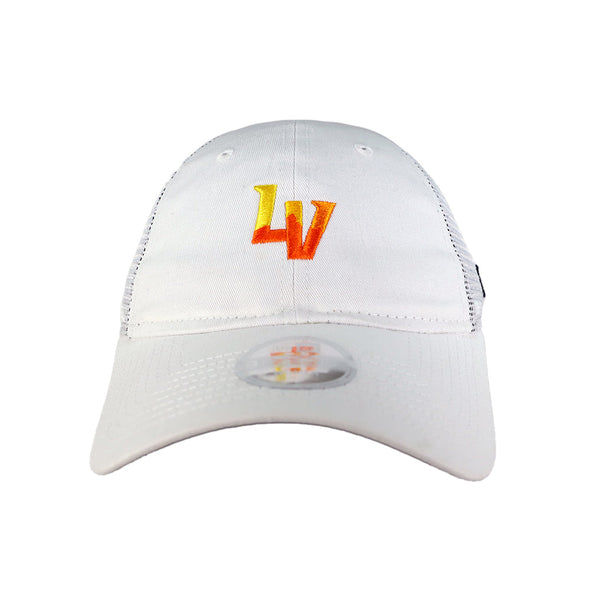 Women's New Era LV Mini White 9TWENTY Strapback Hat
